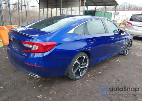 2022 Honda Accord Sport 2.0T from USA, damaged, VIN 1HGCV2F37NA019952